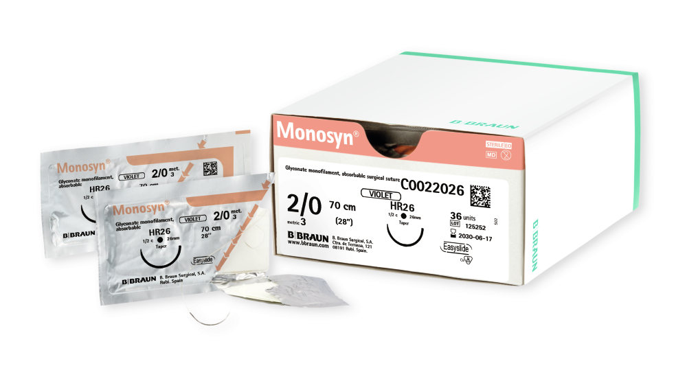 Monosyn® peel and box