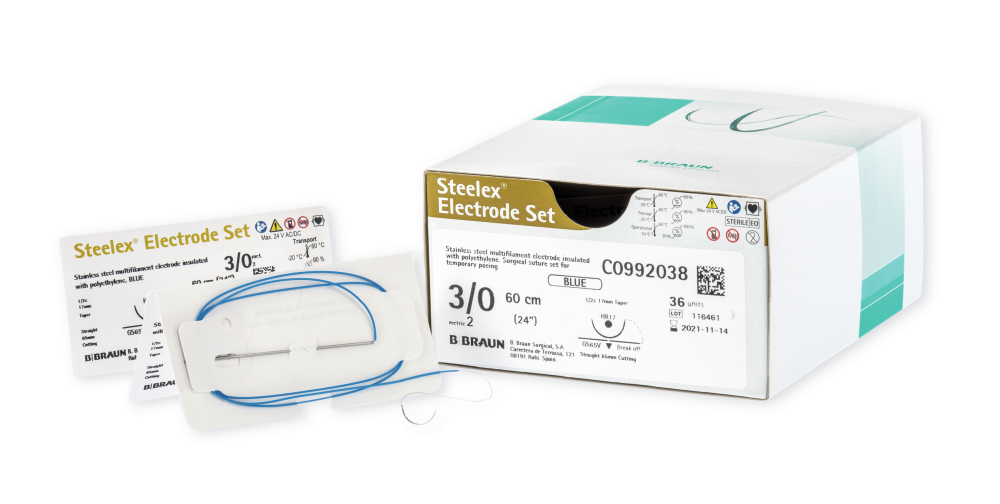 Steelex® Electrode Set peel and box